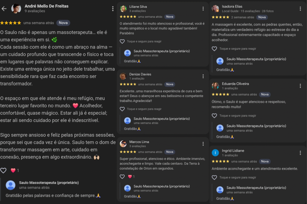 depoimentos reais clientes